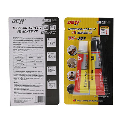 โมดิฟิชั่นอะคริลิค AB Glue สําหรับการซ่อมแซมสินค้าประจําวัน