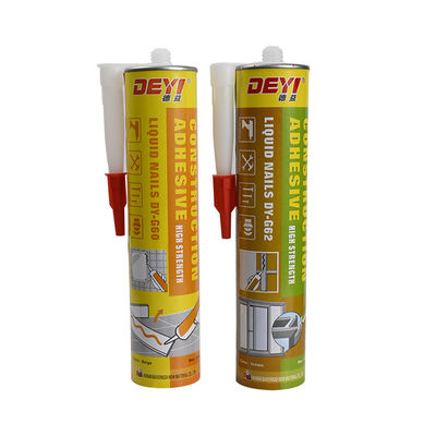 Super Adhesion Wood Nail Free Glue Adhesive สําหรับโครงการก่อสร้าง