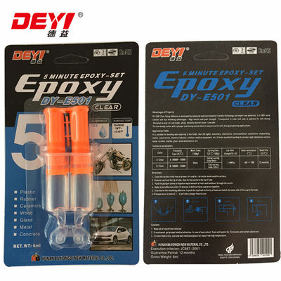 5 นาที การรักษาคริสตัล Epoxy Resin ผูกติด ISO9001 รับรองและโปร่งใส