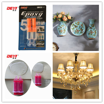 5 นาที การรักษาคริสตัล Epoxy Resin ผูกติด ISO9001 รับรองและโปร่งใส