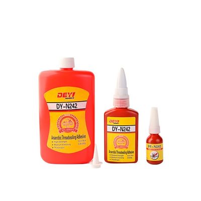 SGS Certified Blue Medium Strength Anaerobic Threadlocker Adhesive For Nuts and Bolts สารสอดแน่นสําหรับลูกหมากและลูกหมาก