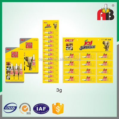 การก่อสร้าง 12pcs Super Glue สําหรับการขนส่งและวัตถุดิบหลักอื่น ๆ