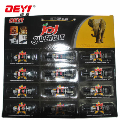 การก่อสร้าง 12pcs Super Glue สําหรับการขนส่งและวัตถุดิบหลักอื่น ๆ