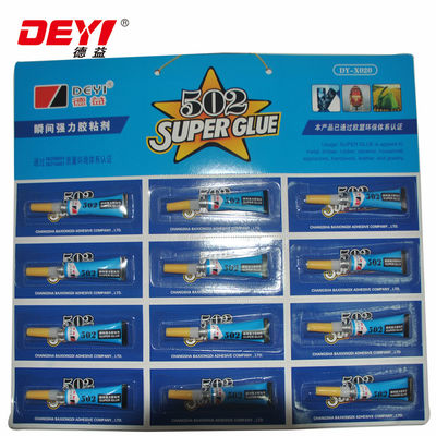 การก่อสร้าง 12pcs Super Glue สําหรับการขนส่งและวัตถุดิบหลักอื่น ๆ