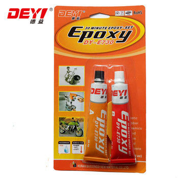 30 นาที ธ อร์ Epoxy ผสมติดสําหรับการจัดลําดับผูกสีดําและสีขาว