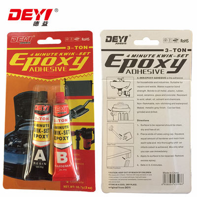 ความแข็งแกร่งในการตัด 20 Mpa Dy-E705 สแตนเลส Epoxy ธ อร์ติดต่อสําหรับการผูกเร็วและแข็งแรง