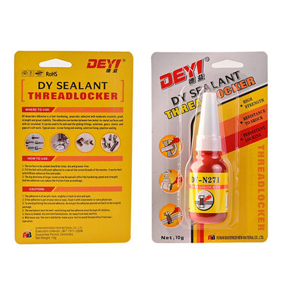 ผสมเหลวสําหรับอุณหภูมิสูง สีแดง ขนาดเล็ก กระป๋องท่อ Sealant สายล็อคติด