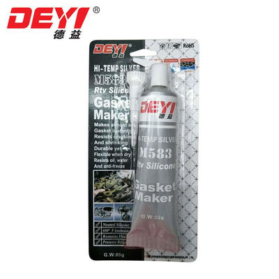 สีเทา RTV ซิลิโคน Sealant สําหรับผิวร่วมของ flange ธรรมดาและกลไกปกแผ่น