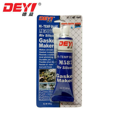 สีเทา RTV ซิลิโคน Sealant สําหรับผิวร่วมของ flange ธรรมดาและกลไกปกแผ่น