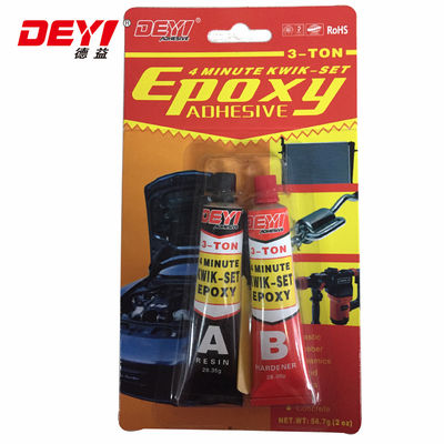 4-MIN EXPOXY Resin สีดําสีขาวยางยางยางยางยางสําหรับการก่อสร้างการผูกที่แม่นยําและมีประสิทธิภาพ