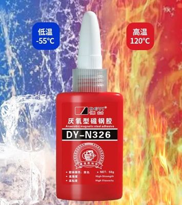 สีเหลือง แอนาเอโรบิก แม็กเนติกสแตนเลส Threadlocking ผูกมัดด้วยการผูกพันที่แข็งแรง