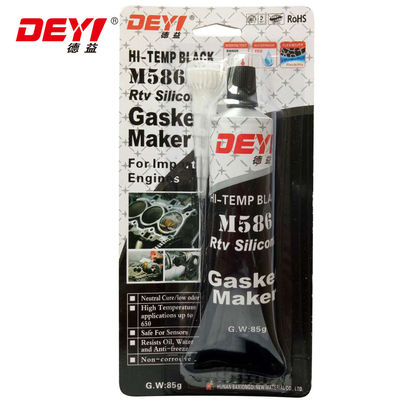 เครื่องยนต์รถยนต์ อุณหภูมิสูง สีเทา RTV เครื่องทําซิลิโคน -60-320C ด้วย Neutral