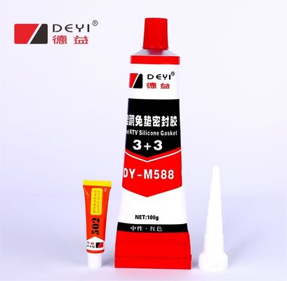 เครื่องทําซิลิโคน กาสเคต RTV Sealant สําหรับการปิดแคลนโลหะในสภาพแวดล้อมใด ๆ