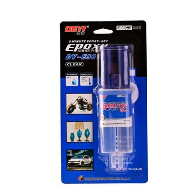 24 ml สายฉีดใส ผสมเอโป็กซี่ DDEYI 5 นาที