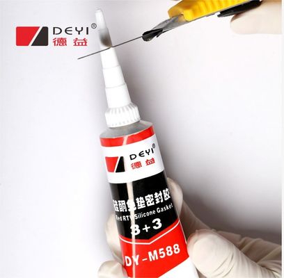 สารประปาซิลิโคน RTV อุณหภูมิสูง สําหรับเครื่องผลิตถังสีแดงในอุตสาหกรรมขนส่ง