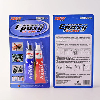 5 นาทีเวลารักษา ยาง epoxy สําหรับการซ่อมแซมตรงความบกพร่องของเหล็กและเหล็ก ISO9001 CE SGS Certified