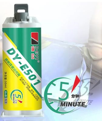 ความทนความร้อนสูง ใส ธ อร์ epoxy ผสมผสม 5 นาที เวลารักษาเร็วสําหรับอุตสาหกรรม