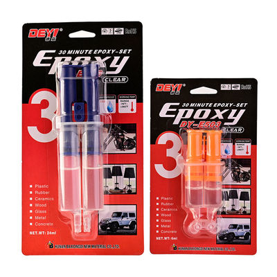 ผสมเอโป็กซี่เอบีใสทนความร้อนสูง มีอายุการใช้งาน 12 เดือนเพื่อการผูกที่แข็งแรง