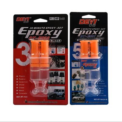 ผสมเอโป็กซี่เอบีใสทนความร้อนสูง มีอายุการใช้งาน 12 เดือนเพื่อการผูกที่แข็งแรง