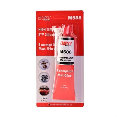 DEYI M588 High Temperature Neutral RTV Silicone Gasket Maker with 320℃ Resistance for Engine and Motor Sealing