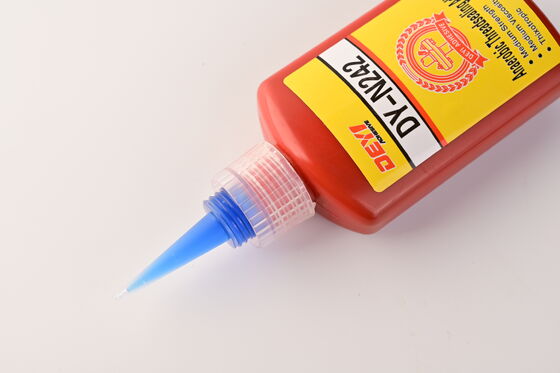 ผสมสับสนธิ Threadlocker ความแข็งแรงปานกลาง สารสับสนธิ Anaerobic สําหรับการเพิ่มความทนทานและความมั่นคงของประกอบการบอลท์ลูกหมาก