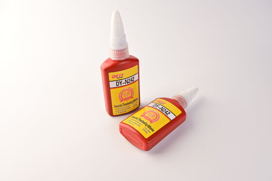ผสมสับสนธิ Threadlocker ความแข็งแรงปานกลาง สารสับสนธิ Anaerobic สําหรับการเพิ่มความทนทานและความมั่นคงของประกอบการบอลท์ลูกหมาก