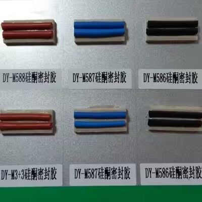 DEYI M583 เครื่องทําก๊าซเก็ต - เครื่องประปาซิลิโคน RTV สีเงินความร้อนสูงสําหรับเครื่องยนต์รถยนต์และอุตสาหกรรม