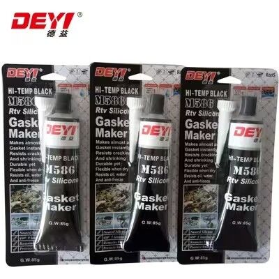 สีดํา RTV ซิลิโคน sealant การผสมผสาน Gaskets Maker ความร้อนสูงสําหรับอุปกรณ์อุตสาหกรรม