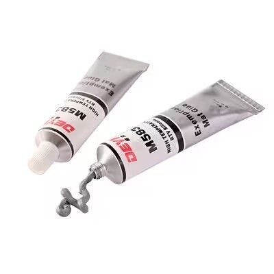 Grey RTV Silicone Gasket Maker High Temp Sealant Adhesive 85g Tube For Automotive Metal Flange