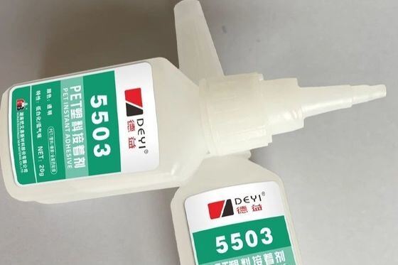 High Penetration Low Viscosity PET Adhesive AB Epoxy Glue 3-10s Fast Curing Transparent Resin For Micro Crack Repair