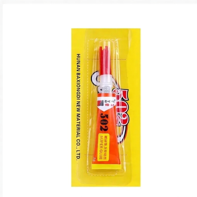 12pcs 3g 502 Super Glue อุตสาหกรรมความแข็งแรง ผสมผสาน ให้ความทนทานและความแข็งแรงที่ผิวที่แตกต่างกัน